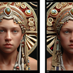 Here are two image prompts for Stable Diffusion, based on the provided text: